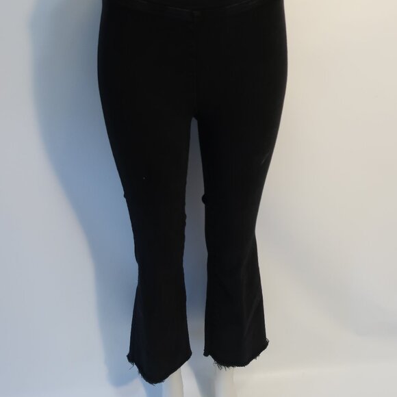 Womens Frame Bardot The Jetset Sheen Noir Black Denim Jean 1 US/S (25"-29") - Picture 7 of 12